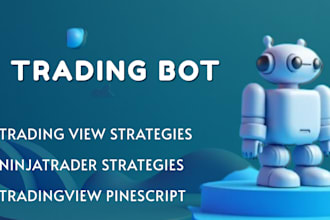 build automated trading bot on tradingview, ninjatrader, ctrader, quantower