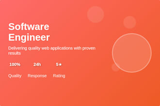 be your full stack website developer with laravel , react npm and sql database