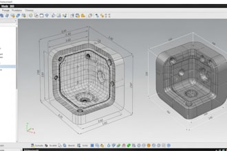 do 3d cad modelling, cad design, 3d printing, and provide stl, dxf, obj files