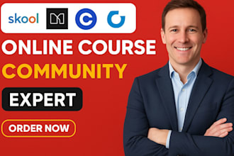 setup circle so skool community mighty networks ghl kajabi online course
