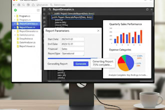 build the automation tools to generate  reports