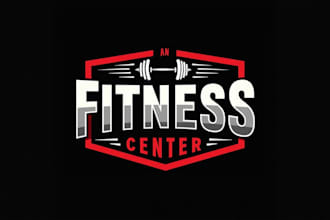 design outstanding fitness center logo for your company