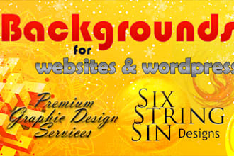 design backgrounds for your website