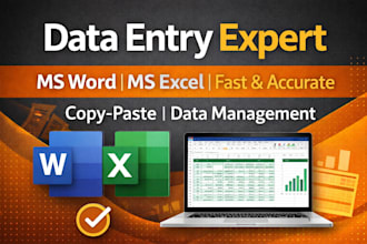 do data entry copy paste pdf conversion