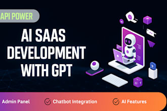develop a saas web application with ai integration