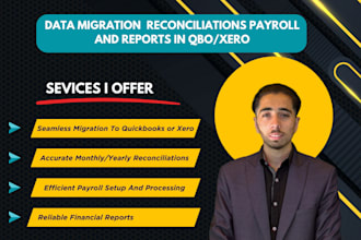 do bookkeeping, payroll, and migration in qbo or xero