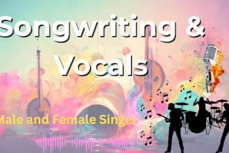 be your professional songwriter, lyricist, and female singer