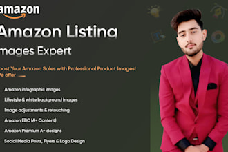 do high quality amazon listing images, amazon photo editing