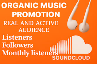 do legit soundcloud music promotion to increase monthly listeners community