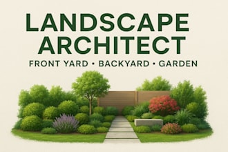 design landscape architect front yard backyard and home garden