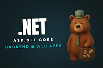 be dot net developer for asp net core backend and web apps