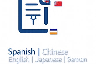 translate german spanish japanese chinese korean