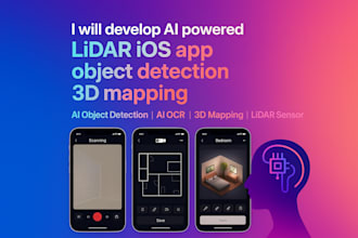 develop ai powered lidar ios app object detection 3d mapping ocr scanning app