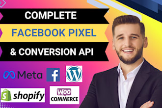 setup facebook pixel shopify,tiktok pixel, API,GTM,ga4,cro, google ads tracking