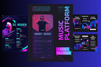 design epk, media kit, press kit, speaker kit, one sheet
