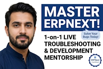 be your expert mentor for erpnext and frappe