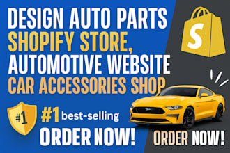 auto parts shopify store, automotive shopify website, car parts shopify website