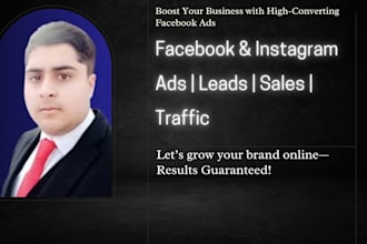 manage facebook ads for leads and sales
