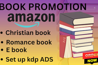 run profitable amazon KDP ads and ams campaigns to boost book sales and ranking