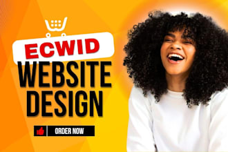 design and redesign your ecwid ecommerce store and square online store website