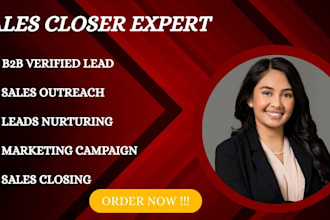 be your skilled sales closer to skyrocket conversions and revenue growth