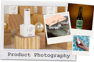 provide product photography and editing