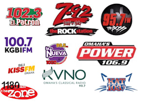 promote your song and airplay on omaha radio in USA to millions of listeners