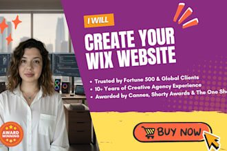 design a professional wix website