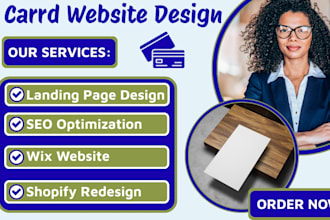 design carrd website, carrd redesign and carrd landing page