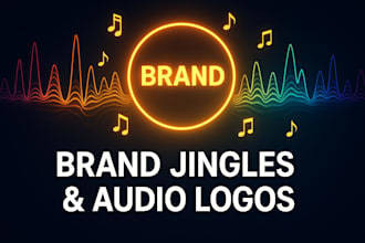 produce catchy brand jingles and signature audio logo for your business