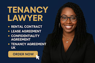draft tenancy agreements, lease contracts, eviction notices, and landlord