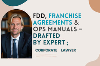 fdd franchise agreement operations manual corporate lawyer mfa