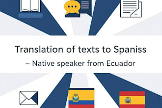 translation of texts into spanish