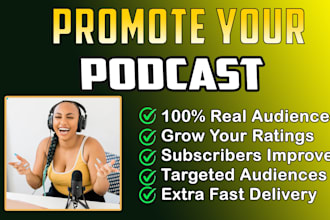 promote your podcast and grow podcast