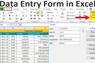 do data entry and data cleaning and photo and video editing