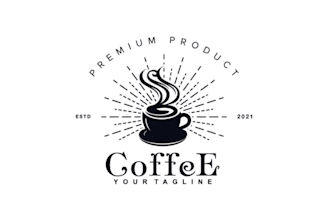 l create a rustic vintage logo for restaurants and cafes
