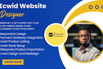 design ecwid store ecwid design and redesign design responsive ecwid website
