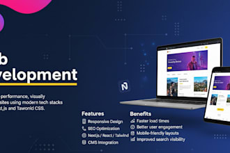 build SEO friendly responsive websites with react, nextjs and tailwind