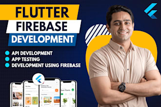 be your flutter firebase developer for flutter app