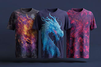 create custom tshirt designs for your brand business or even