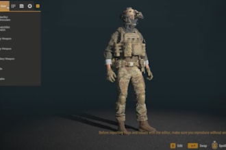 create  arma   skins , weapon ,server and mods
