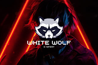 design an unique gaming logo for your brand esports team