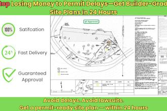 residential site plan for permit