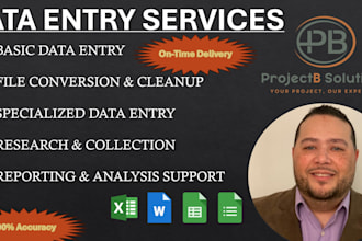 handle data entry, transcription, and admin support