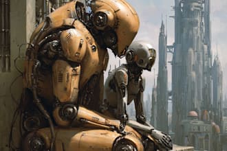 design sci fi illustration and sci fi art