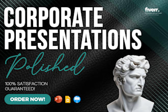 design a branded corporate powerpoint presentation