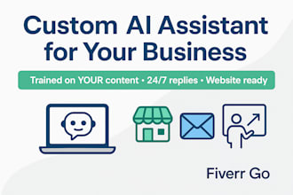 build a custom ai assistant or chatbot for your business