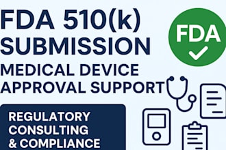 prepare your fda 510k submission and support clearance