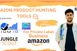 provide helium 10 and jungle scout with chrome extensions for amazon fba