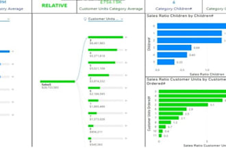 do data analytics and dashboard in excel, power bi, or python